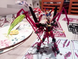 Świeżo złożony Gundam Love Demonn